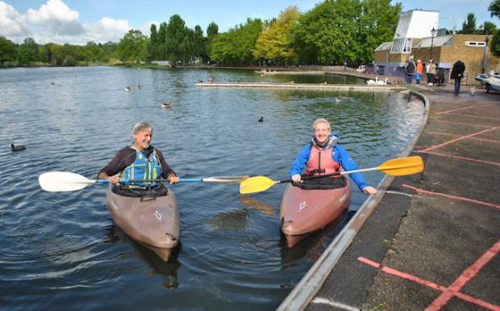 Private Tuition One to One Paddling Tuition Landing