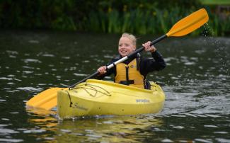 Kayaking Beginners (ages 10-16) Landing