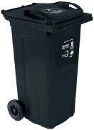 ​Wheelie bin for non-recyclable rubbish